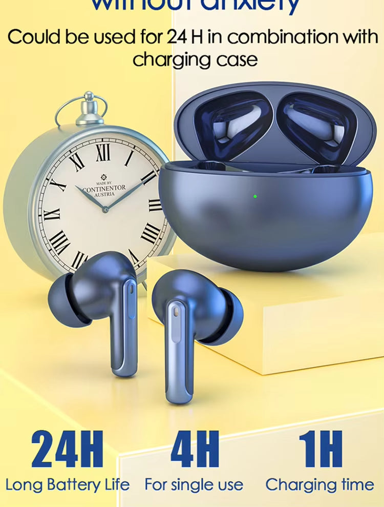 ZenClassic Battle Pro OEM TWS Earbuds - ANC Gaming Mode & Hi-Fi Sound (MOQ 1,500pcs)