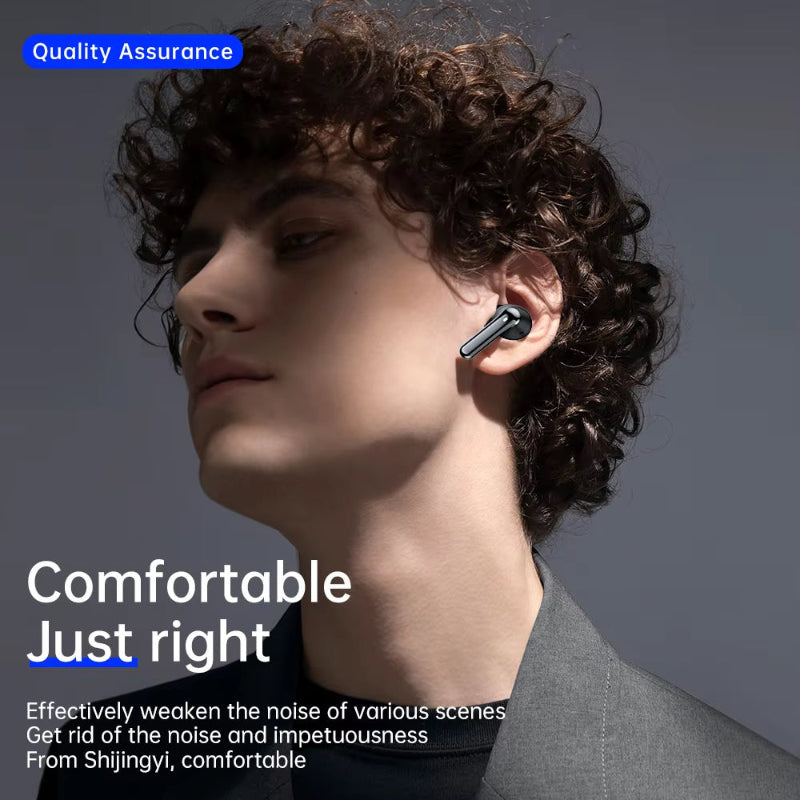 Zenzo GlowPods D5 — Wireless Earbuds with Display & ENC Noise Cancellation