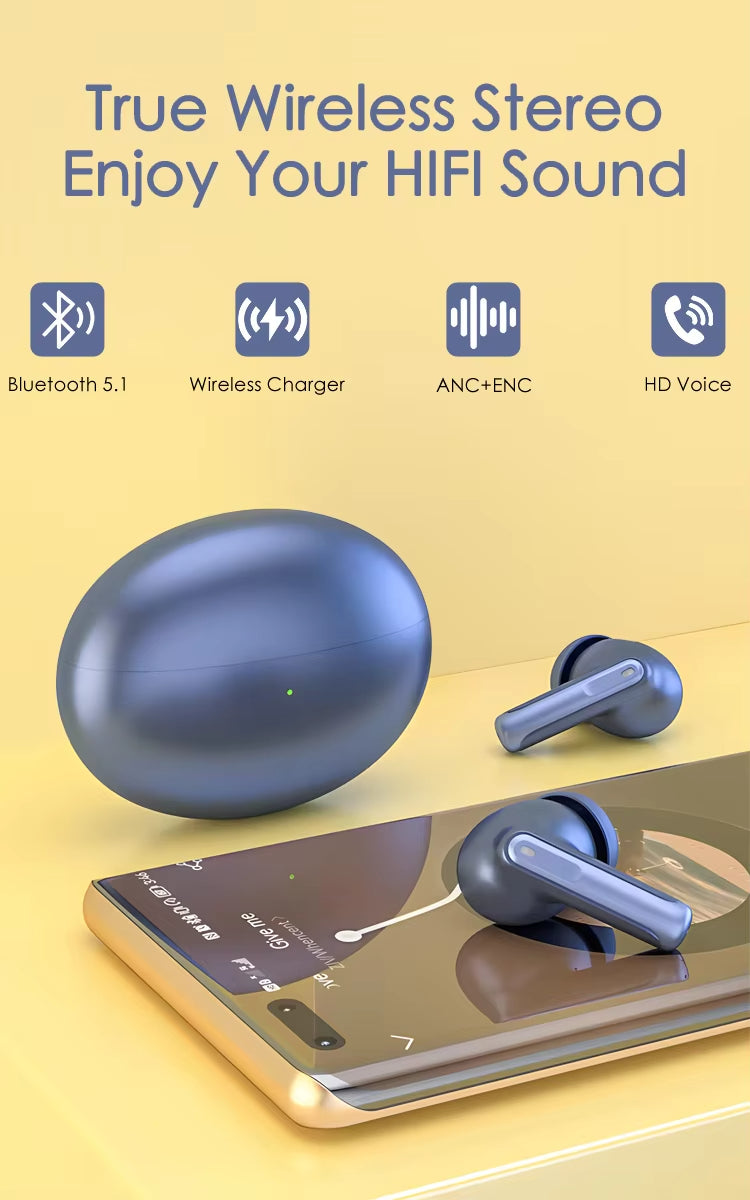 ZenClassic Battle Pro OEM TWS Earbuds - ANC Gaming Mode & Hi-Fi Sound (MOQ 1,500pcs)